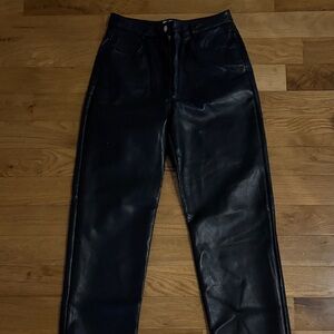 Wilfred Black Straight Leg Pants